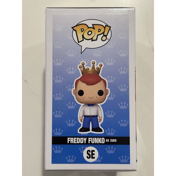 Funko Pop! Freddy As Zuko LE 3500 Avatar Fundays Experience W/ Protector #1 - Picture 6 of 8